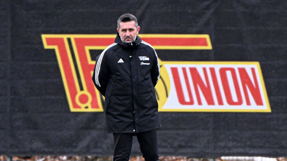 Leitete seine erste Einheit als Trainer von Union Berlin: Nenad Bjelica.