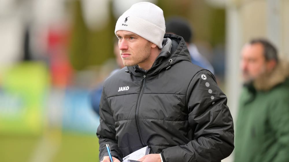 Plötzlich Regionalligatrainer: Maximilian Käser übernimmt den TSV Rain/Lech.