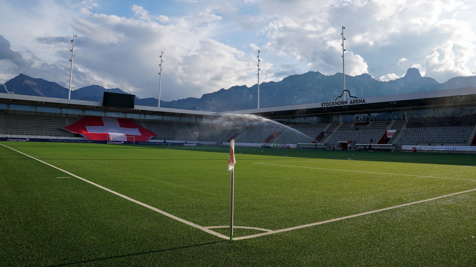 Innenansicht der "Arena Thun"