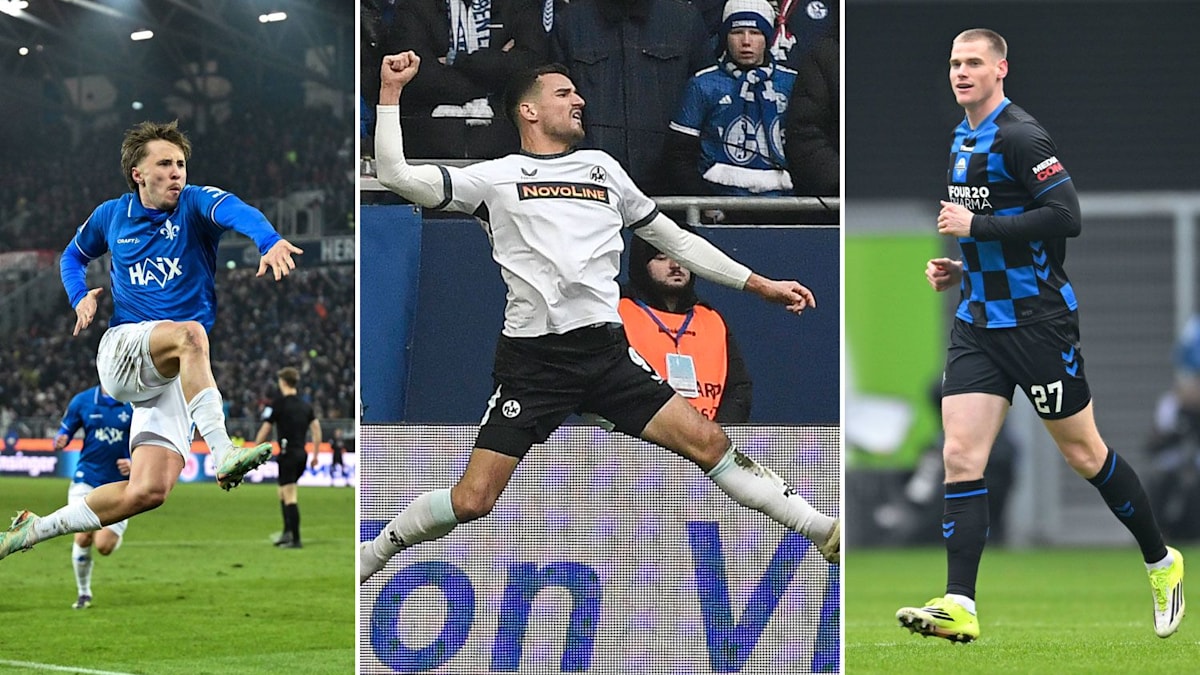 Lilien-Trio und Prtajin gegen den Trend: Die kicker-Elf des 19. Spieltags