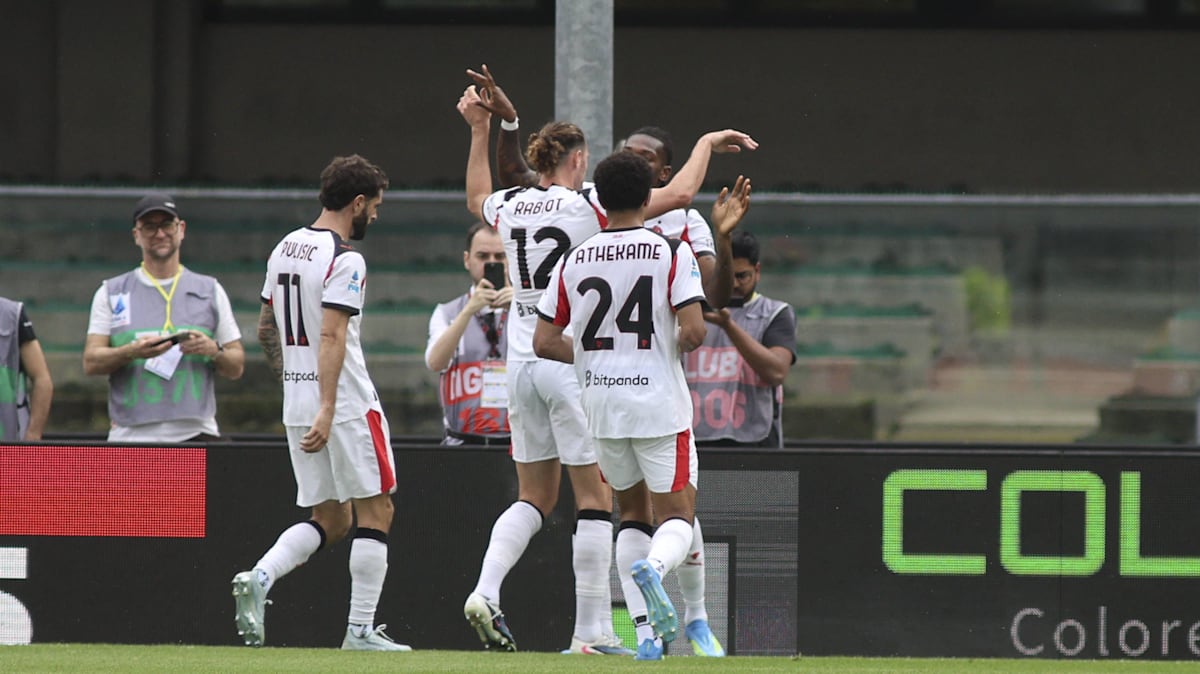 Rafael Leao legt stark vor, Rabiot vollendet: Milan besteht in Verona