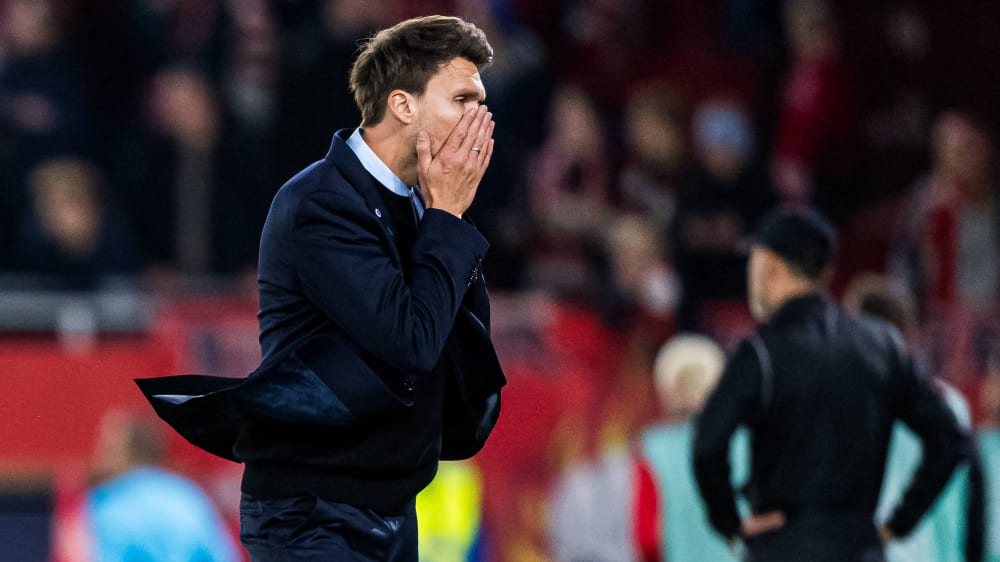 Rangers-Coach Danny Röhl.