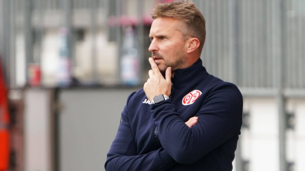 Träumt davon, mit Mainz II in der 3. Liga zu spielen: Cheftrainer Benjamin Hoffmann