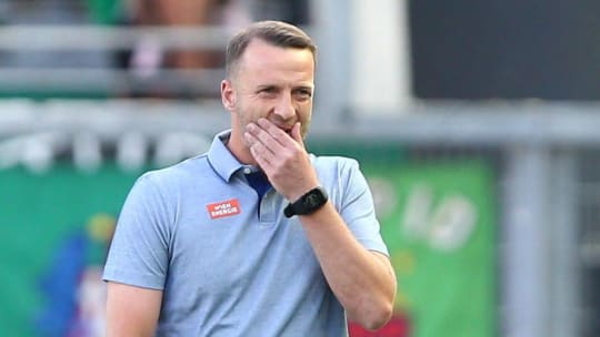 Rapid-Trainer Ferdinand Feldhofer.