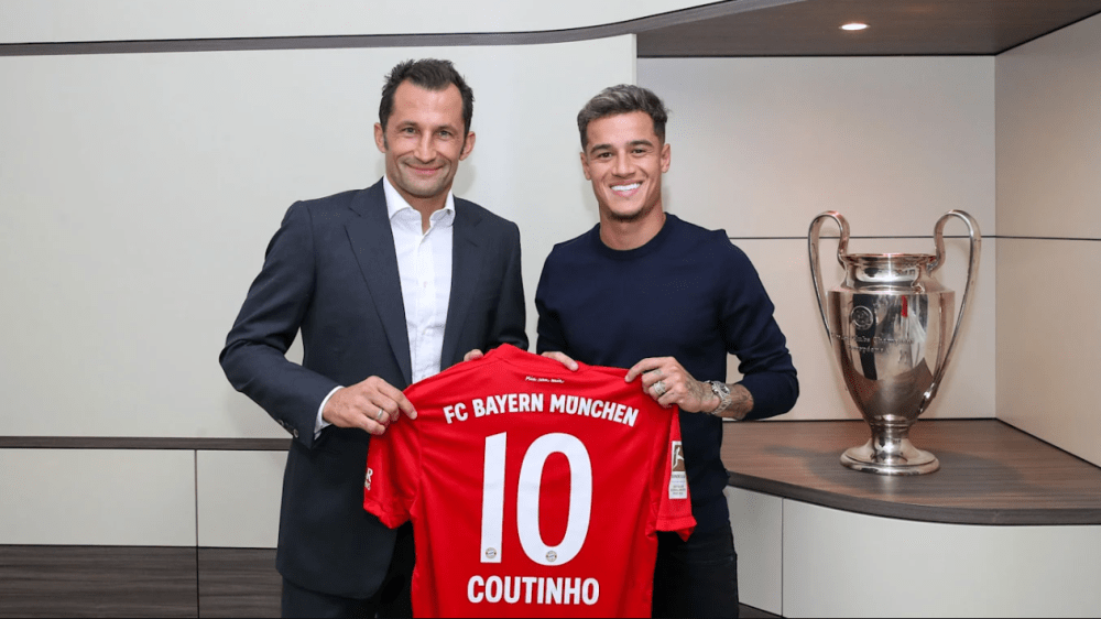 Verst&#228;rkt ab sofort den FC Bayern: Philippe Coutinho.