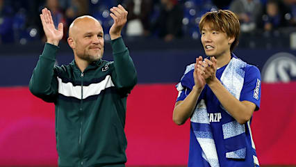 Weggefährten auf Schalke: Rouven Schröder (li.) und Ko Itakura.