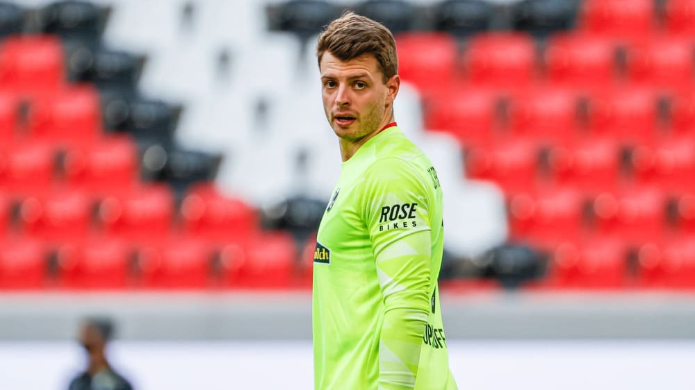 Erhält Rückendeckung vom Trainer: Freiburgs Ersatzkeeper Benjamin Uphoff.