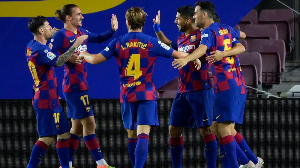 Ein Suarez-Tor gen&#252;gte: Der FC Barcelona kann seinen Titel immer noch verteidigen.