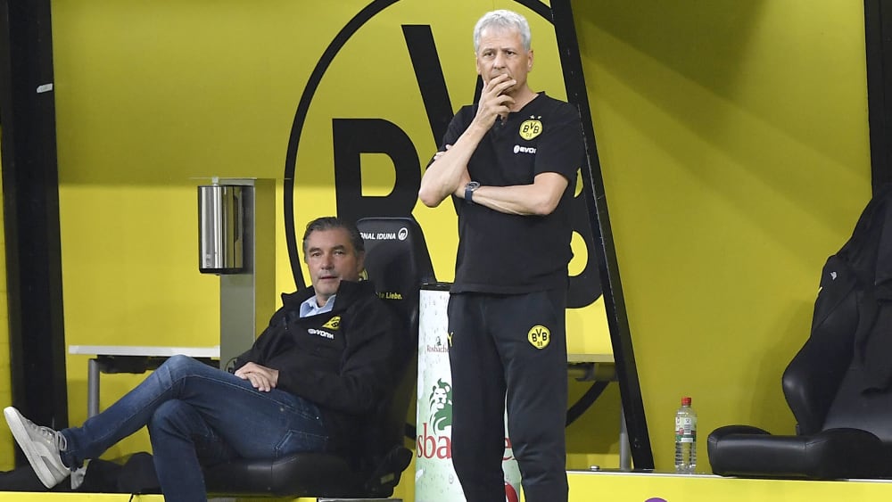 Verdient geschlagen: Lucien Favre hat als Trainer von Borussia Dortmund ein verdientes 0:2 gegen Mainz notiert.
