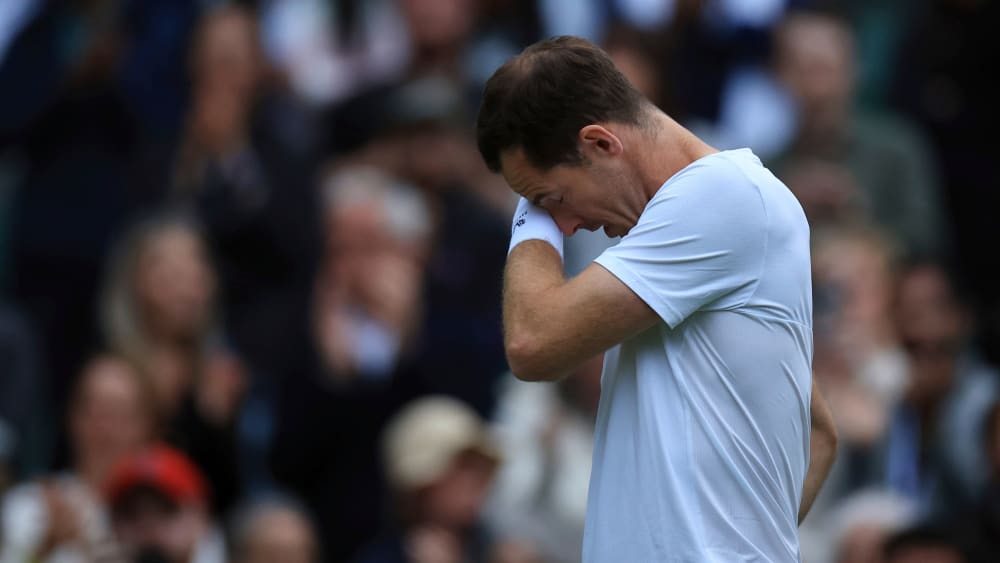 Ein letztes Mal Wimbledon? Andy Murray verlor mit seinem Bruder im Doppel.
