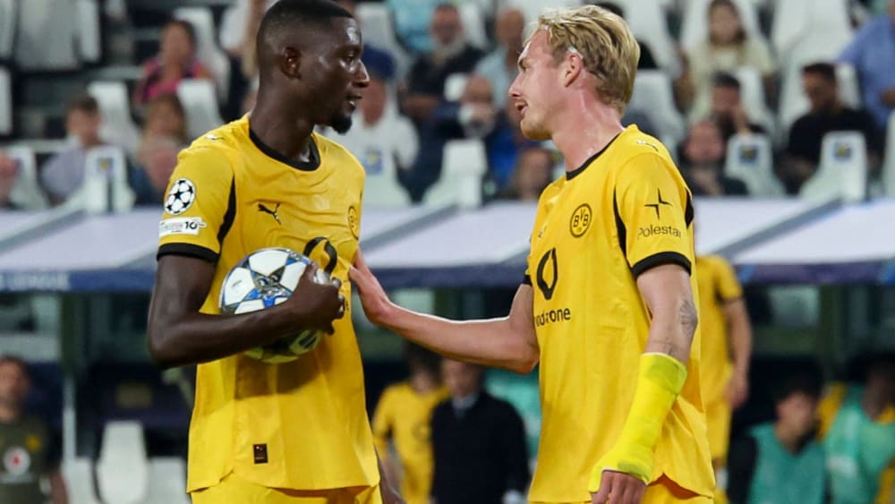 Julian Brandt (hier mit Serhou Guirassy)