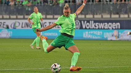 Alexandra Popp ist langjährige Kapitänin des VfL, sie lässt aber noch offen, ob sie über den Sommer hinaus in Wolfsburg bleibt.