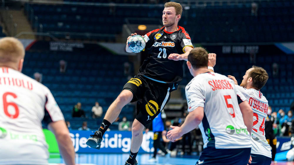 Hürde nicht genommen: Philipp Weber und die DHB-Auswahl unterlagen Norwegen.