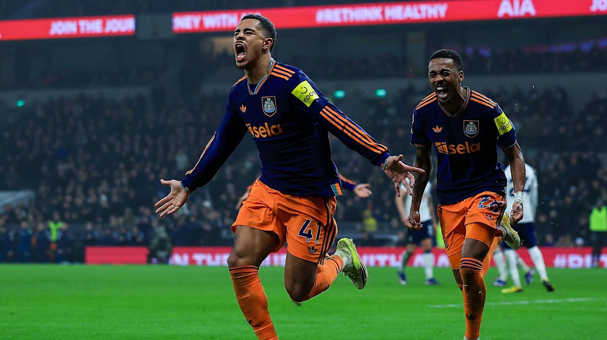 No win in the new year: Newcastle wins at Tottenham and deepens Spurs' ...