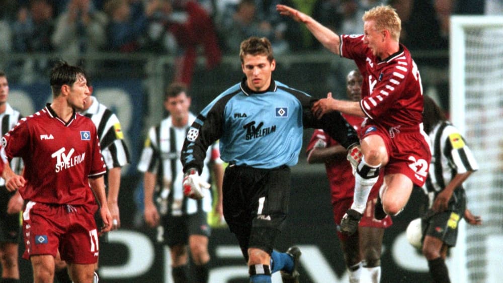 Der Torwart als Torschütze: Jörg Butt gegen Juventus Turin.