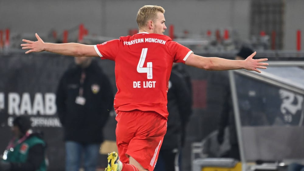 Matchwinner in Stuttgarts: Bayerns Abwehrmann Matthijs de Ligt.