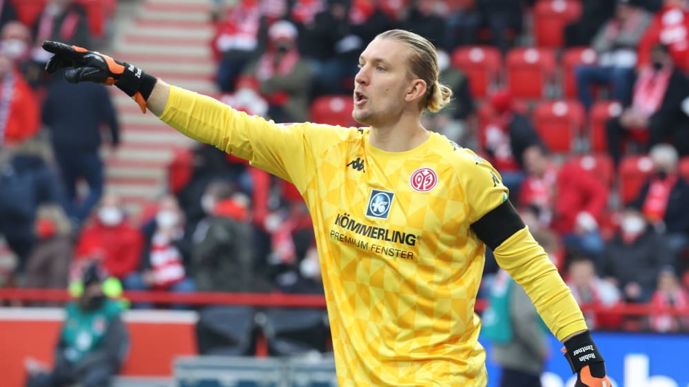 Sein Einsatz gegen Dortmund ist noch offen: Mainzer Stammtorwart Robin Zentner.