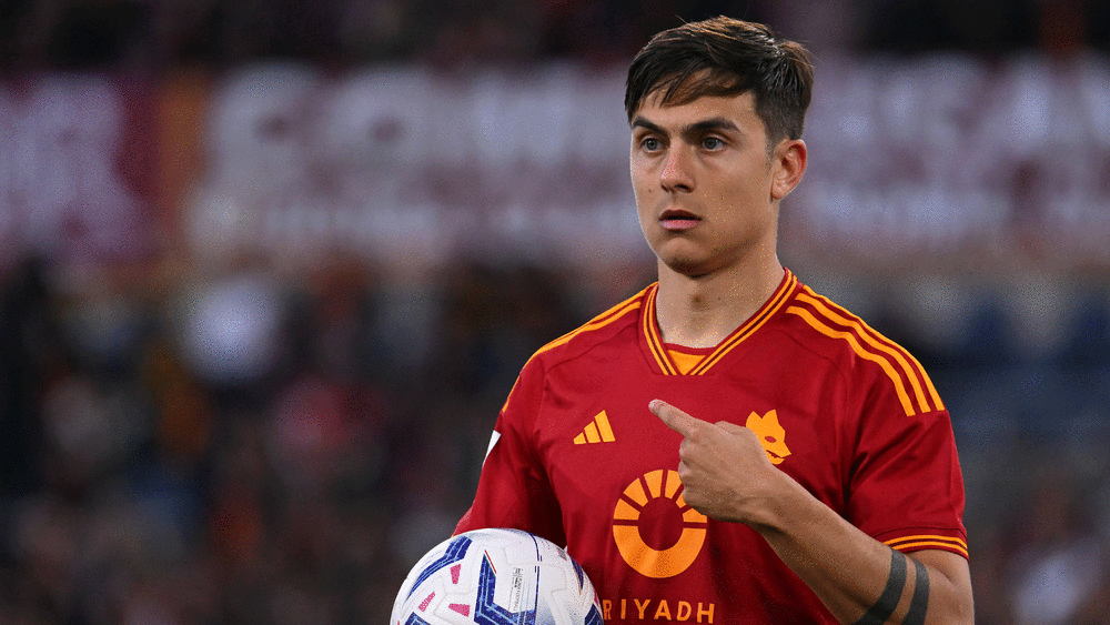 Afinal, ele não vai deixar a Roma: Paulo Dybala.