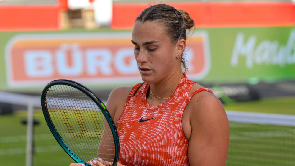 Aryna Sabalenka musste schweren Herzens für Wimbledon absagen.