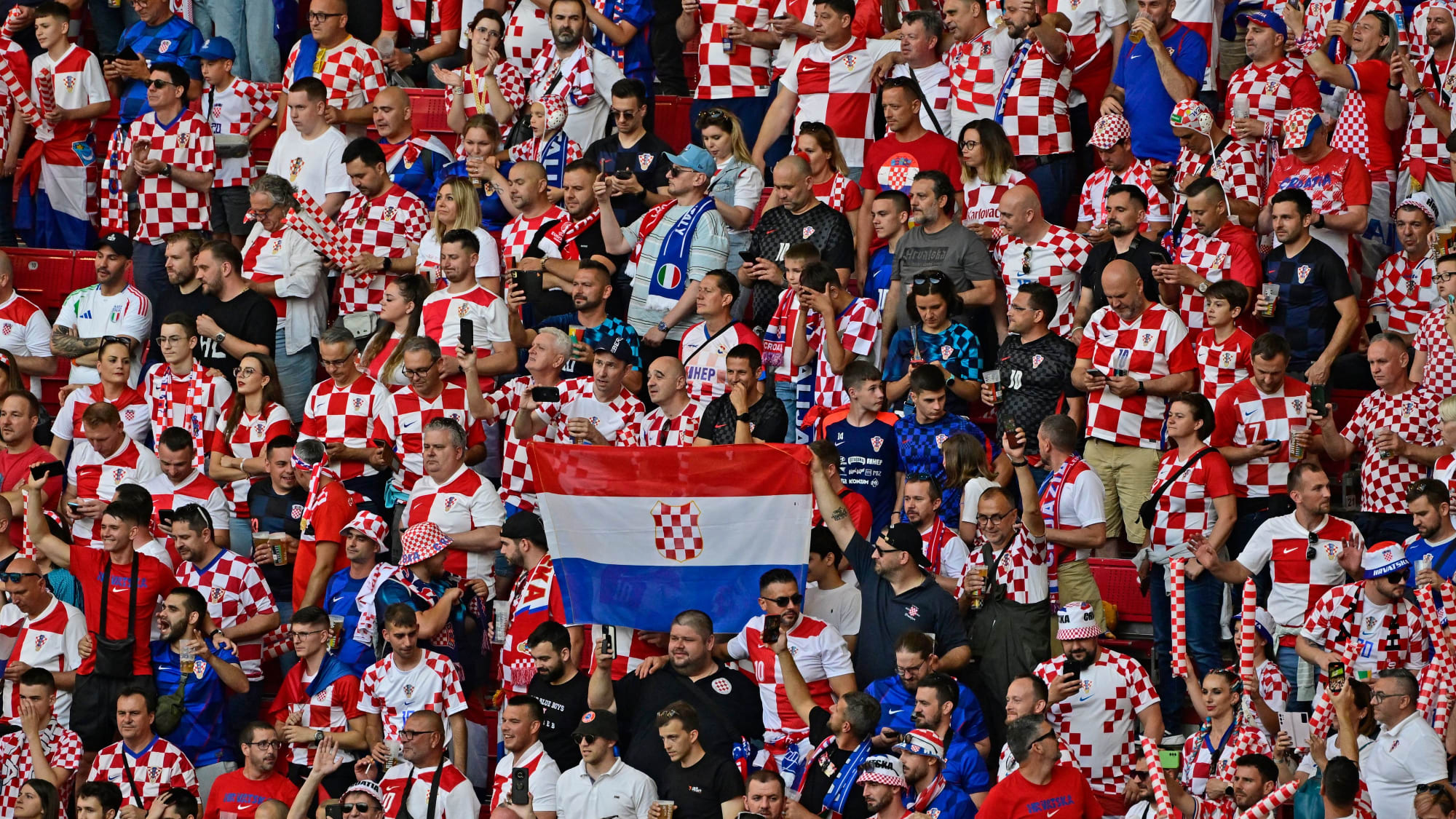 Kroatische Fans