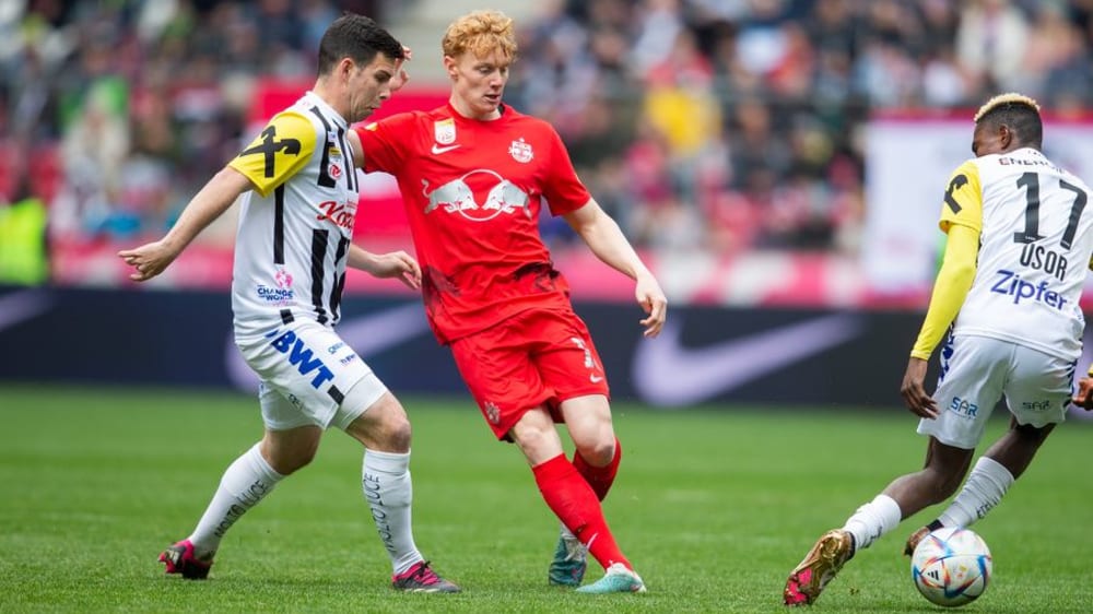 Nach dem Sieg gegen Sturm Graz konnten Michorl und Usor auch in Salzburg punkten.