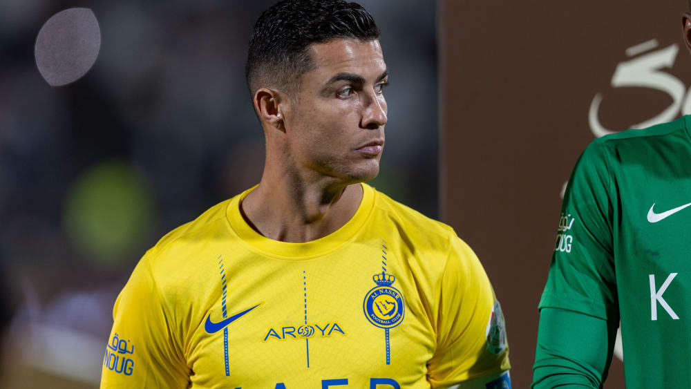 Hatte sich nach Schlusspfiff nicht unter Kontrolle: Superstar Cristiano Ronaldo.