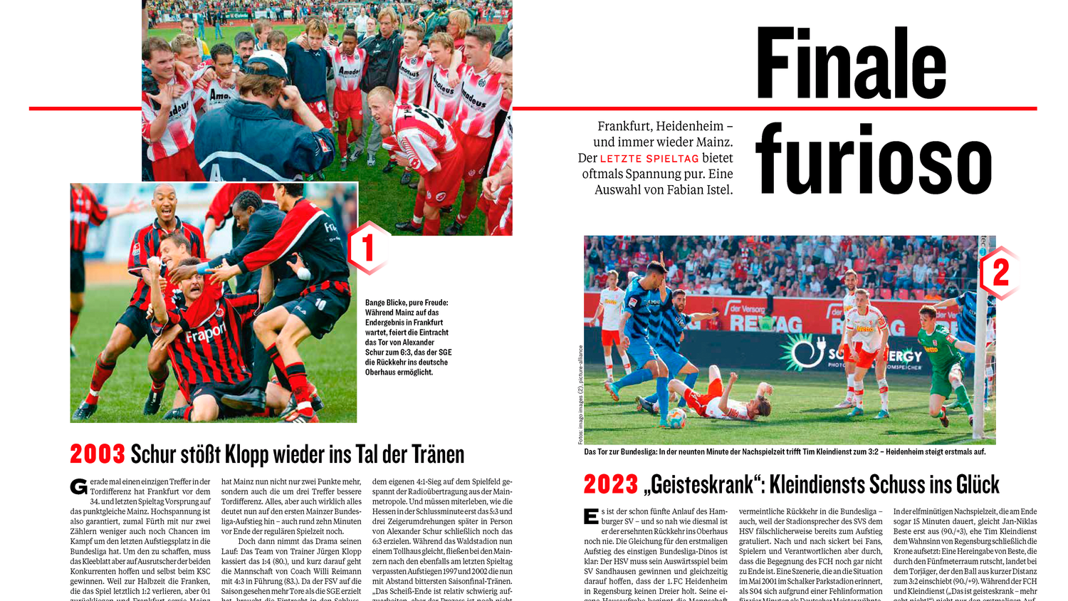 Kicker Sonderheft Europas Top Ligen 2022/23 50 Jahre 2. Bundesliga: So sieht das neue kicker-Sonderheft aus - kicker