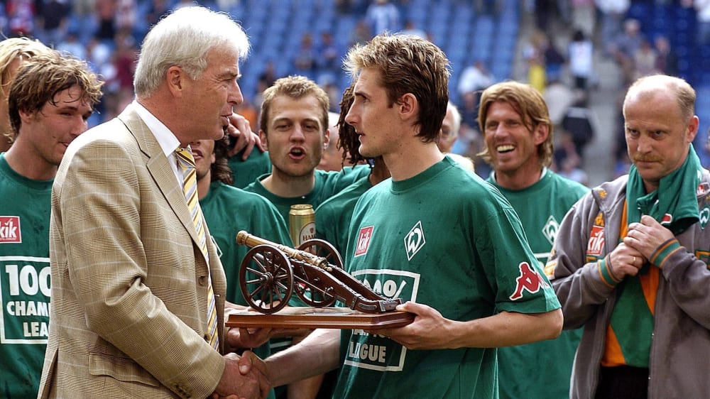 2005/06: Miroslav Klose (Werder Bremen)