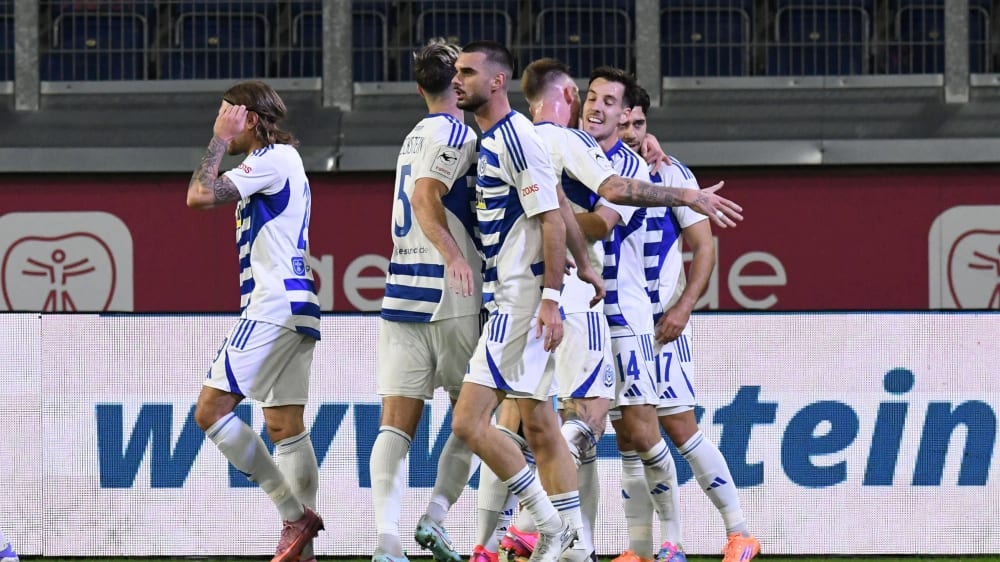 Der MSV Duisburg feiert nach fünf sieglosen Spielen wieder einen Sieg.