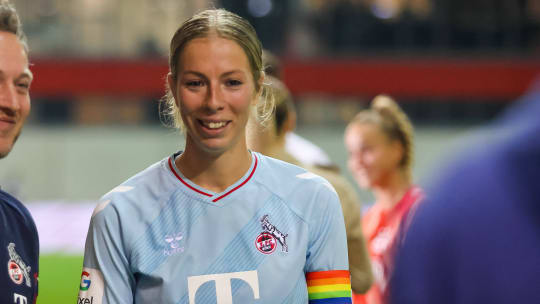 Hier im Kölner Trikot: Führungsspielerin Sharon Beck.