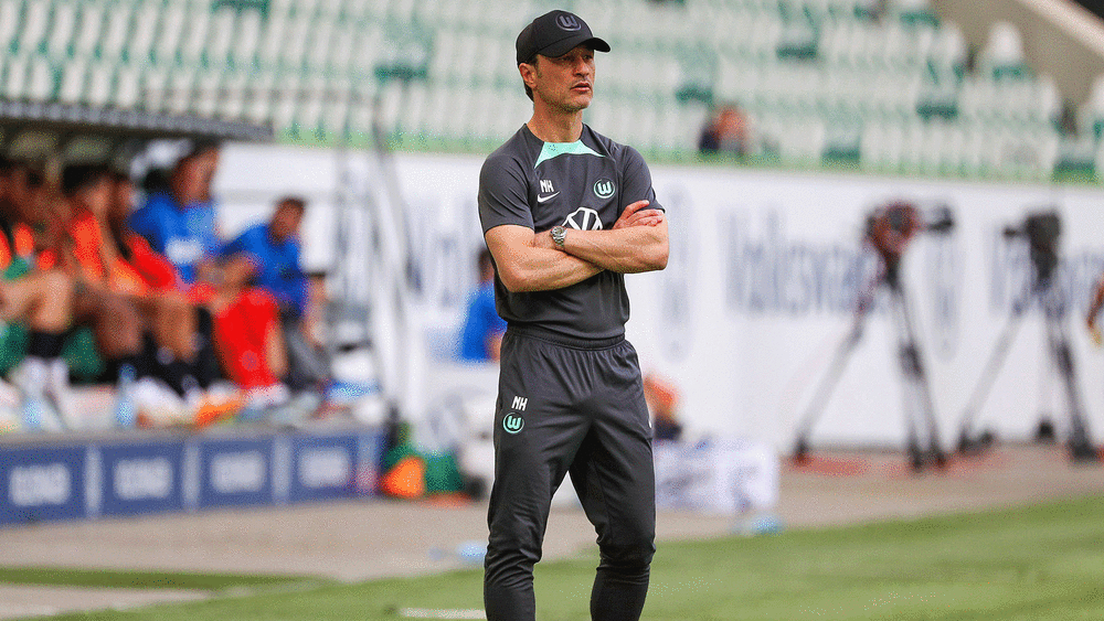 Teils unzufrieden mit dem Doppeltest am Samstag: VfL-Coach Niko Kovac.
