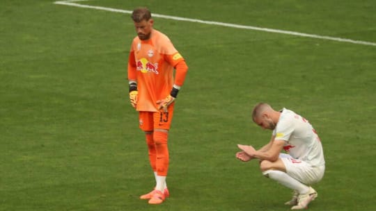 Der entthronte Serienmeister Red Bull Salzburg muss eine enttäuschende Saison verdauen.