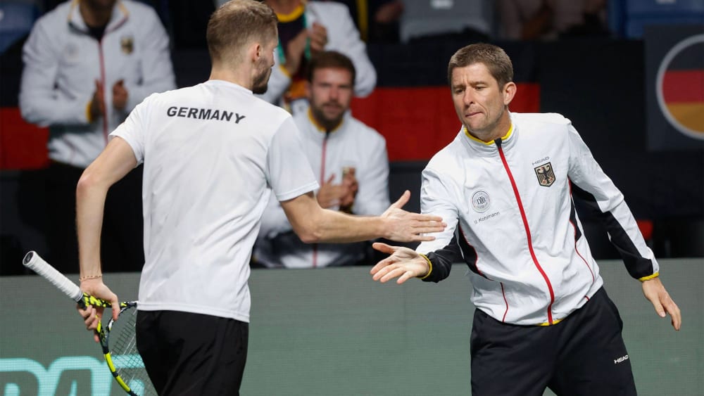 DavisCupTeam trifft 2023 in Trier auf die Schweiz kicker