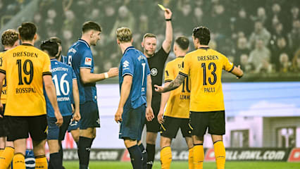 Schiedsrichter Lars Erbst stand nach dem 3:1 von Dresden gegen Darmstadt im Mittelpunkt.