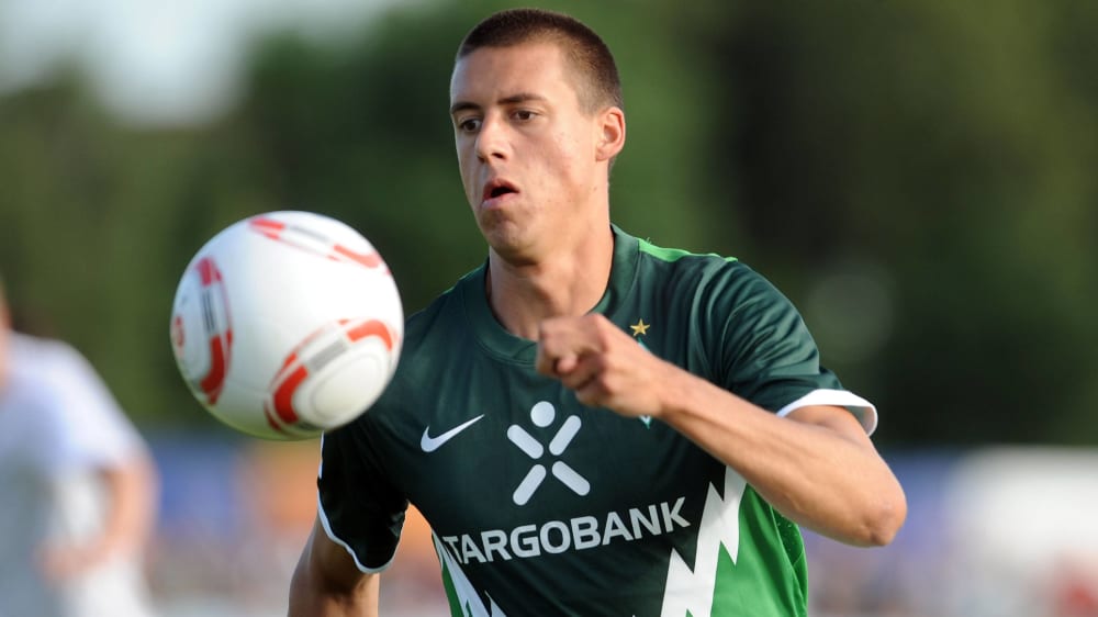 Gab bei "kicker meets DAZN" interessante Einblicke: Sandro Wagner, hier 2010 im Werder-Trikot.