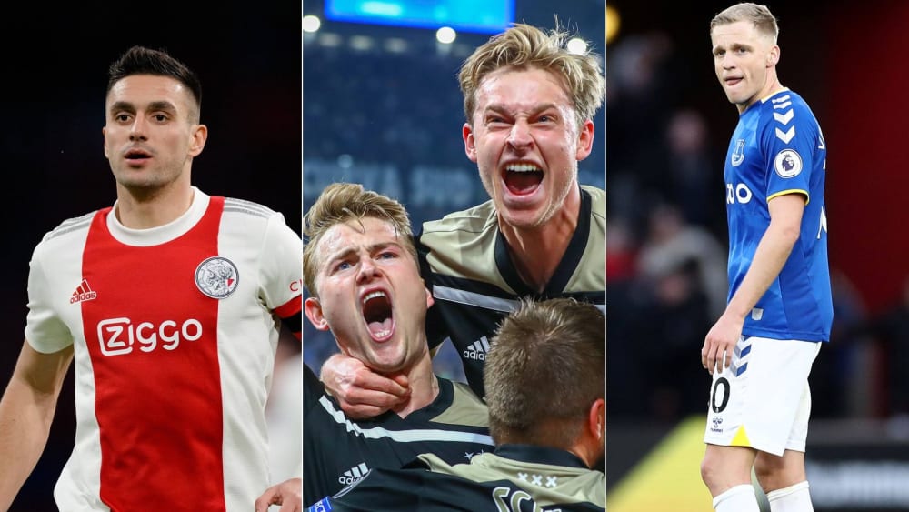 Von Tadic bis van de Beek: Die Helden von 2019 hatten unterschiedliche Schicksale.
