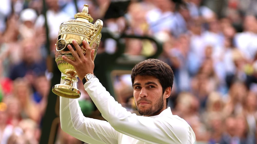 Wimbledon-Sieger 2023: Carlos Alcaraz.