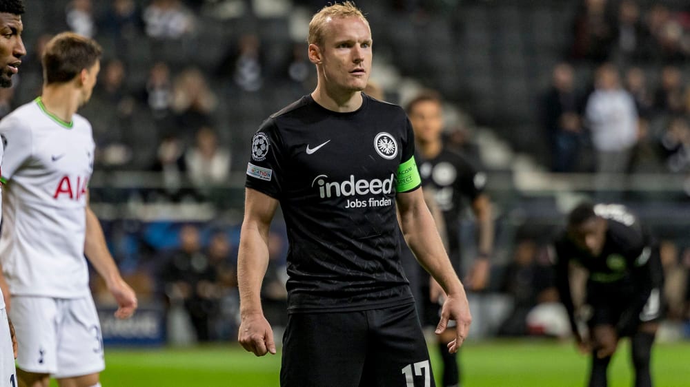 Voll in der Champions League angekommen: Frankfurts Kapitän Sebastian Rode.