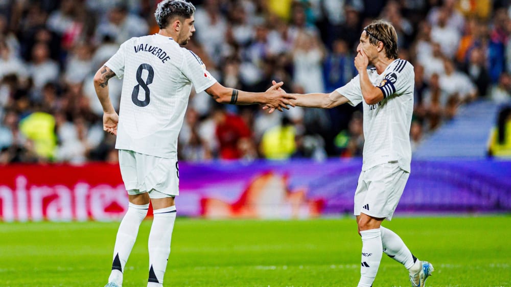 Valverde and Luka Modric