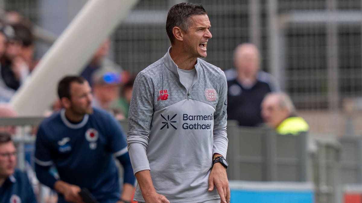 In the friendly win against Viktoria: Meijer takes on the role of boss