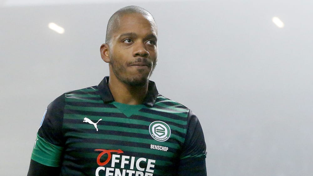 Charlison Benschop im Jahr 2019, damals noch im Trikot des FC Groningen.