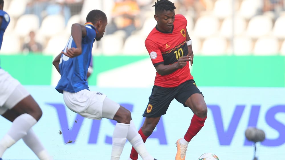 Doppelpacker für Angola gegen Namibia: Gelson Dala.