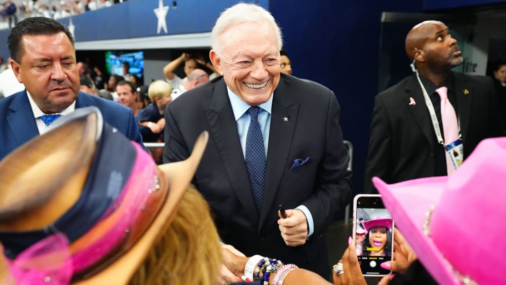 Besitzer der Dallas Cowboys: Jerry Jones.
