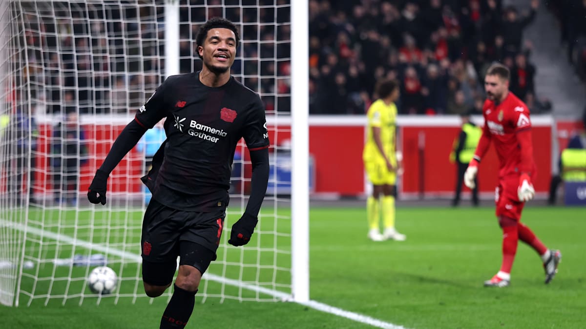 What's the goalkeeper doing? Tillman presses Bayer for the lead