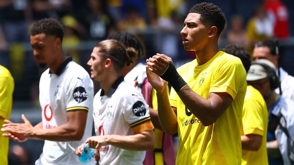 Die Spieler von Borussia Dortmund.