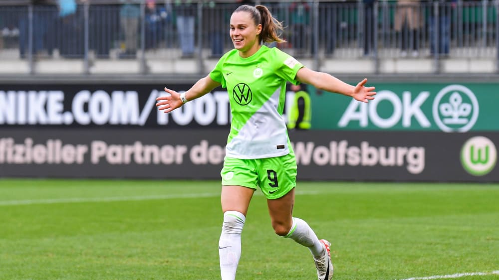 Angriff zentral: Ewa Pajor (VfL Wolfsburg)
