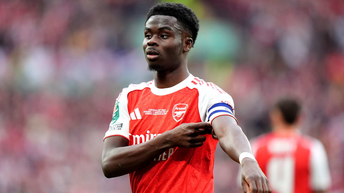 Rückschlag für Arsenal: Arteta bestätigt Saka-Ausfall