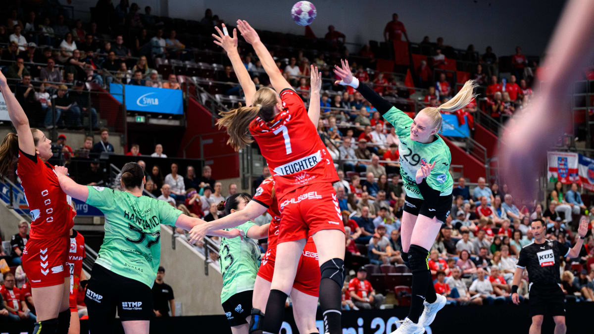 HB Ludwigsburg bucht in Spiel drei gegen Thüringer HC das Finale