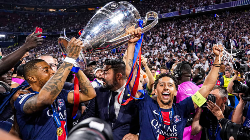 Paris Saint-Germain v Inter Milan - UEFA Champions League 2024 2025, Final 14 Desire DOUE (psg) during the UEFA Champions League 2024 2025, final match between Paris and Inter at Allianz Arena on May 31, 2025 in Munich, Germany. Munich Allemagne PUBLICATIONxINxGERxAUTxSUIxONLY Copyright: xFEPx 776328581