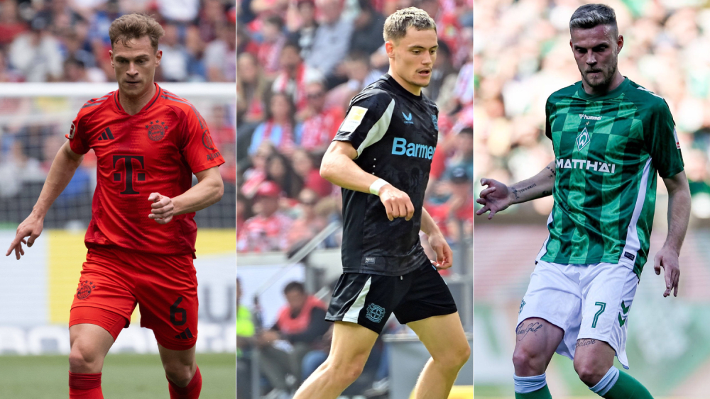 Joshua Kimmich, Florian Wirtz, Marvin Ducksch